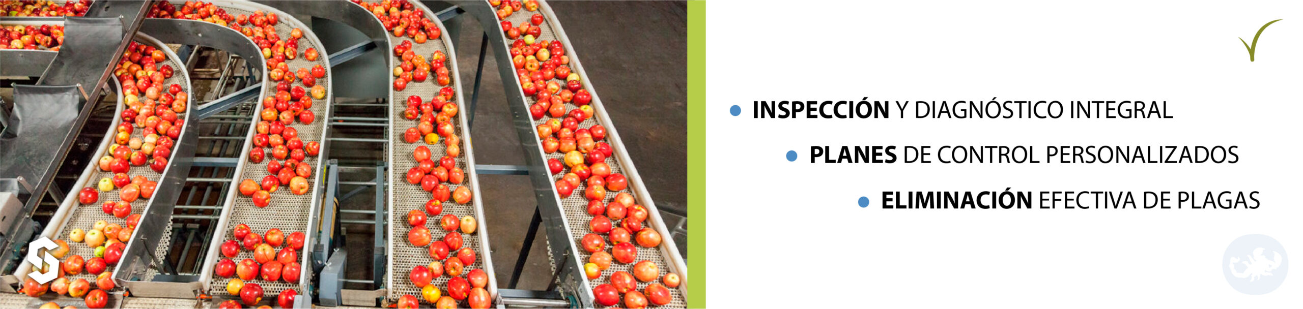 Control de plagas para la Industria de alimentos